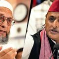 मुस्लिम वोट की जंग में ओवैसी 'अछूत' क्यों? असदुद्दीन ओवैसी और अखिलेश यादव
