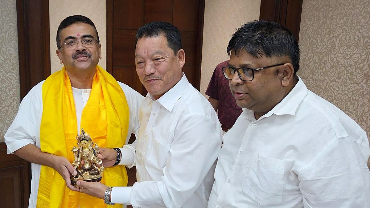 suvendu adhikari and bimal gurung