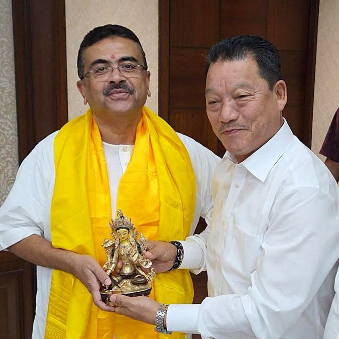 suvendu adhikari and bimal gurung
