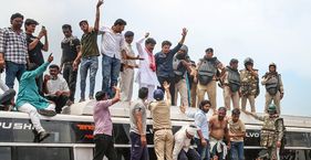 मध्य प्रदेश में दो दिन हाईवे जाम करने के बाद किसानों को क्या मिला? भोपाल में किसान आंदोलन की तस्वीर (फाइल फोटो)