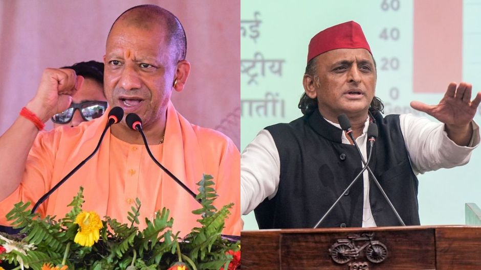 CM Yogi Adityanath and Akhilesh Yadav (File Photo: PTI)