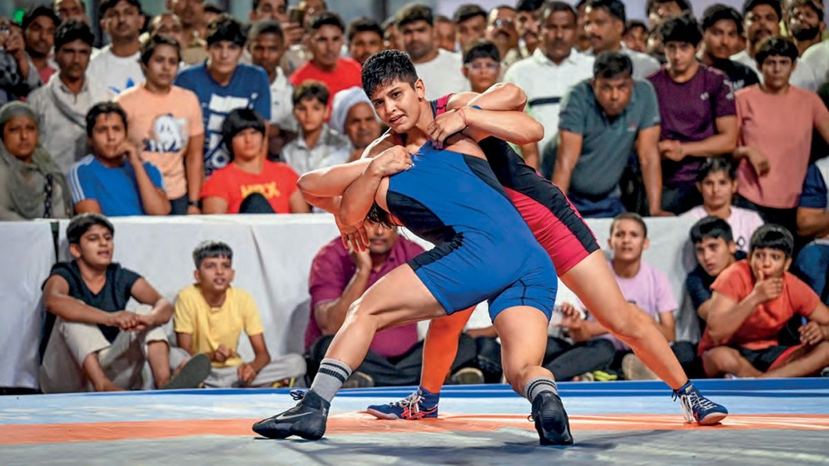 प्रसिद्धि पर बना ली गहरी पकड़ | अंतिम पंघाल, 21 वर्ष | पहलवान, हिसार, हरियाणा