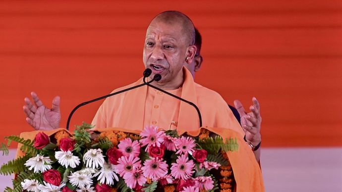 CM Yogi Adityanath Gen-Z plane