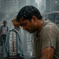 लखनऊ में मानसून कैसे बन गया ‘हीट स्ट्रेस’ का नया सीजन? हीट स्ट्रेस स्वास्थ्य के लिए गंभीर समस्या बन सकता है (फोटो : AI)