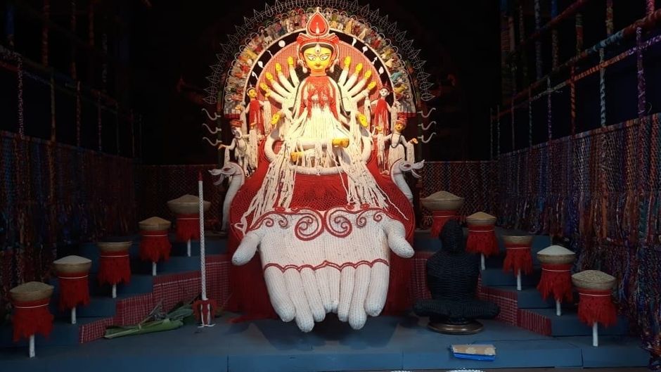 Durga Puja Pandal, Kolkata