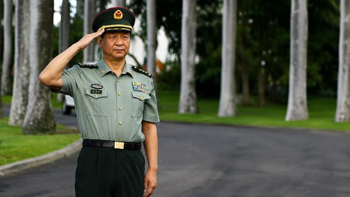 General Zhao Zongqi, PLA's commanding officer, Western Theater Command at Hawaii. (Image: US Army)