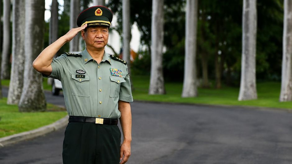 General Zhao Zongqi, PLA's commanding officer, Western Theater Command at Hawaii. (Image: US Army)