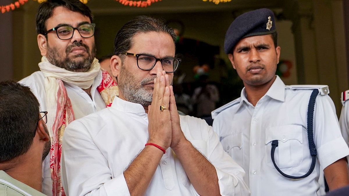 मुख्य सचिव से मिलने पहुंचे प्रशांत किशोर