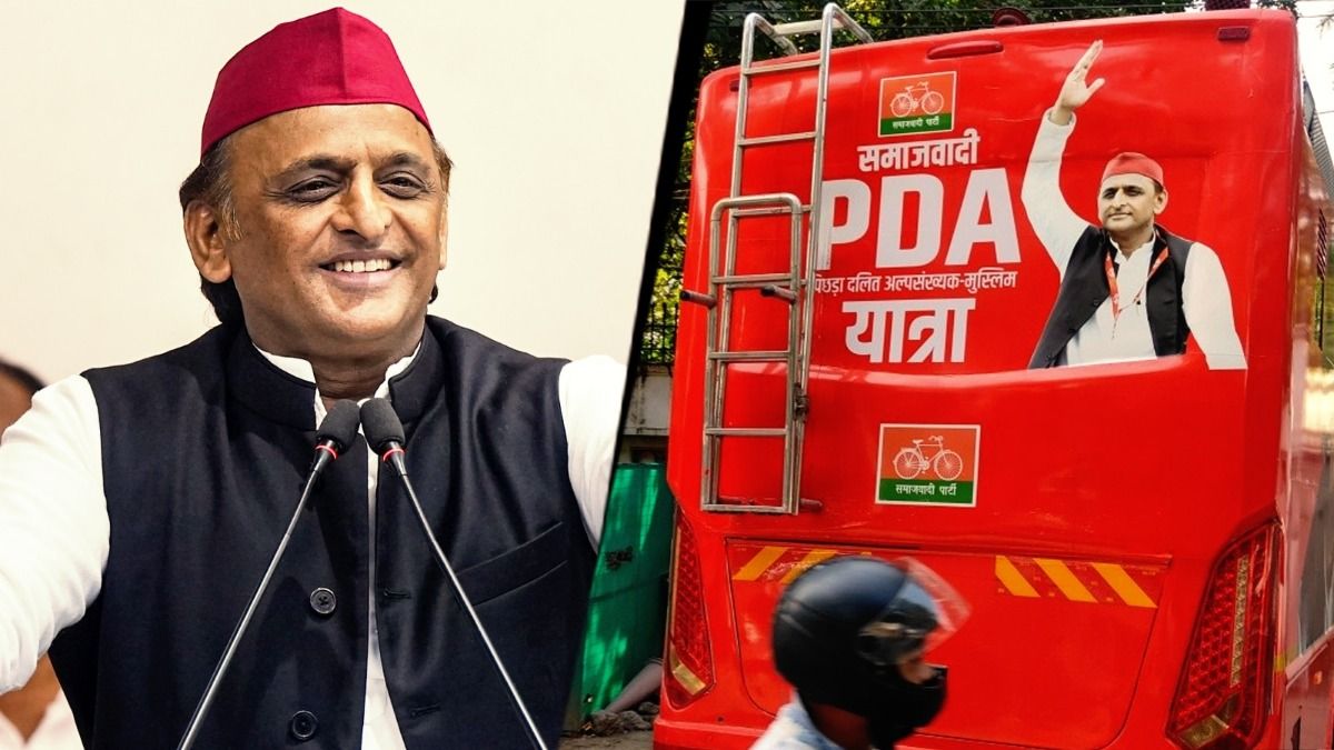 अखिलेश यादव और उनका PDA 'रथ'
