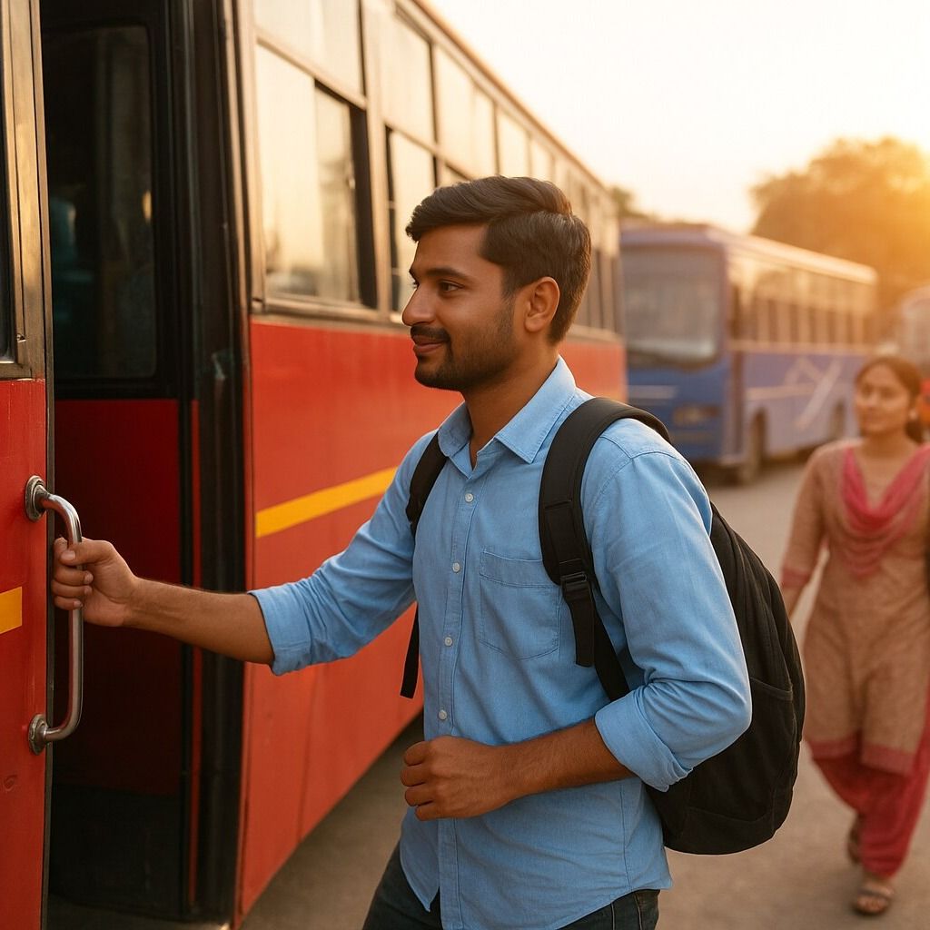 एमपी में 2005 के दौरान सरकारी बसें बंद हो गई थीं (फोटो : AI)