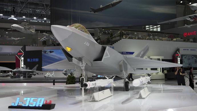 China unveils J-35AE stealth fighter as Pakistan emerges likely first buyer