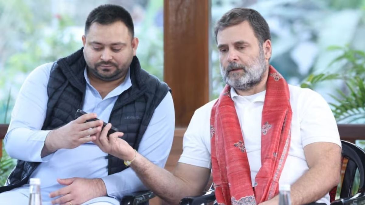 तेजस्वी यादव और राहुल गांधी (फाइल फोटो)