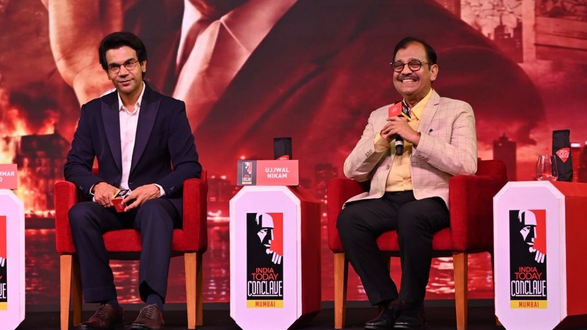 'इंडिया टुडे कॉन्क्लेव मुंबई' में राजकुमार राव और उज्ज्वल निकम