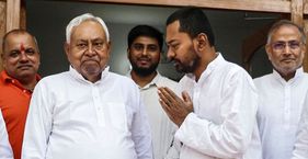 बिहार विधान परिषद का एक मामूली चुनाव इस बार इतना खास कैसे बना? नीतीश कुमार और उनके बेटे निशांत (फाइल फोटो)