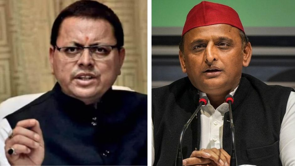 CM Dhami reacts to Akhilesh Yadav