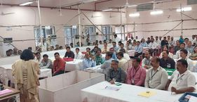 कभी शिक्षक संगठनों का यूपी विधान परिषद पर था दबदबा, अब क्यों हुए बेअसर? यूपी MLC चुनाव का एक मतगणना केंद्र (फाइल फोटो)