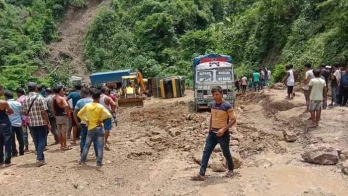 Silchar-Shillong road