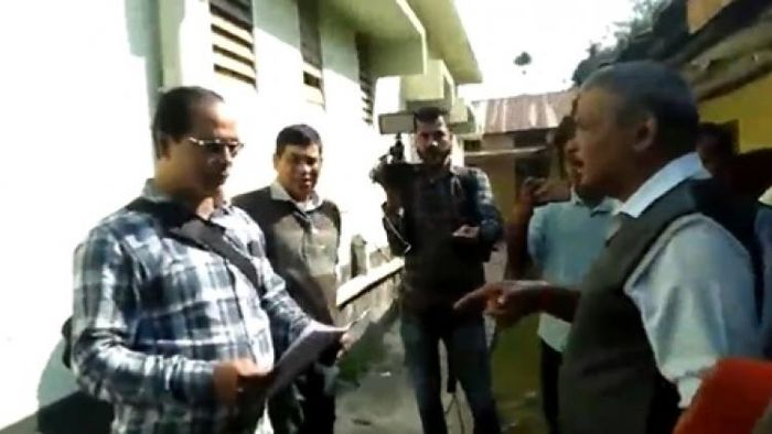 Assam : Khumtai MLA Mrinal Saikia scolds agriculture officer for ‘demanding bribe’ from farmers