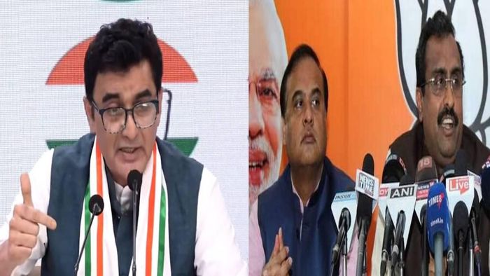 Congress demands NIA action and NSA case against Himanta Biswa Sarma and Ram Madhav