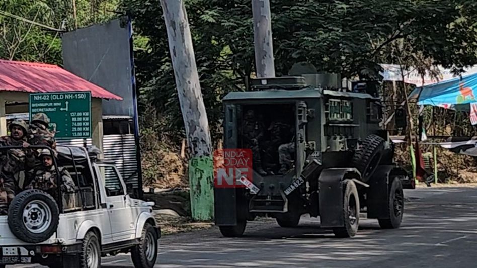 Manipur violence: Suspected armed miscreants ambush Assam Rifles in Tengnoupal, PLA claims responsibility Manipur violence: Suspected armed miscreants ambush Assam Rifles in Tengnoupal, PLA claims responsibility