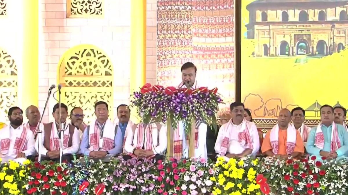 LIVE | Assam CM Oath Ceremony: Himanta Biswa Sarma takes oath as Assam Chief Minister for second consecutive term