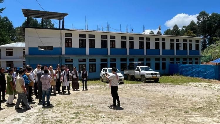 Picturesque Ziro valley of Arunachal got new school named Abotani Vidya Niketan Abotani Vidya Niketan School in Arunachal Pradesh