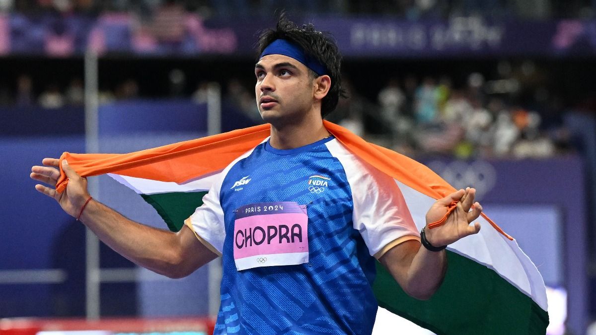 Neeraj Chopra secured a silver medal in the men's javelin final at the Paris Olympics with a determined throw of 89.45m.
