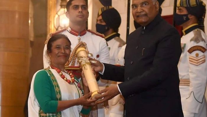 Meghalaya: Organic Turmeric queen Kong Trinity Saioo awarded with Padmashri