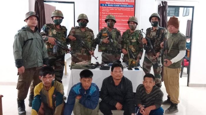 Arunachal: Four cadres of ENNG apprehended from Namphai area