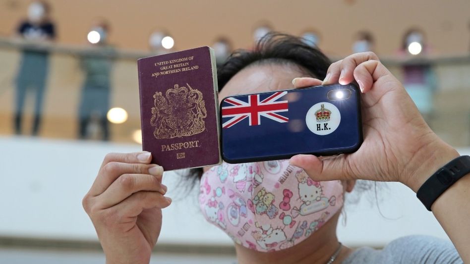 China will no longer recognise British passport for Hong Kong China will no longer recognise British passport for Hong Kong