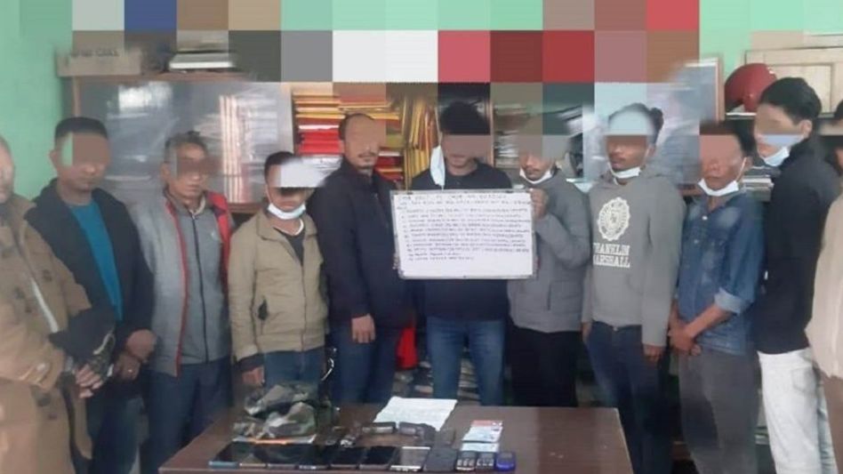 Nagaland police & Assam Rifles bust kidnapping ring; 9 militants arrested Nagaland police & Assam Rifles bust kidnapping ring; 9 militants arrested