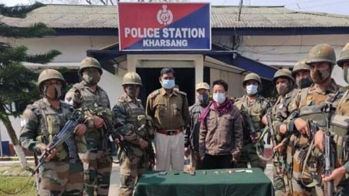 NSCN-R militant nabbed in Arunachal; arms & ammunition seized