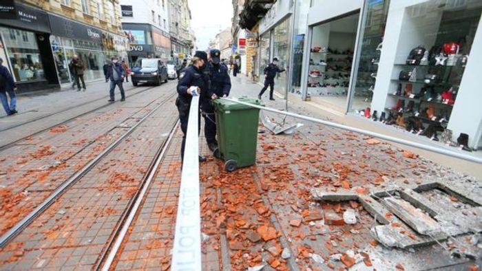 EARTHQUAKE IN CROATIA