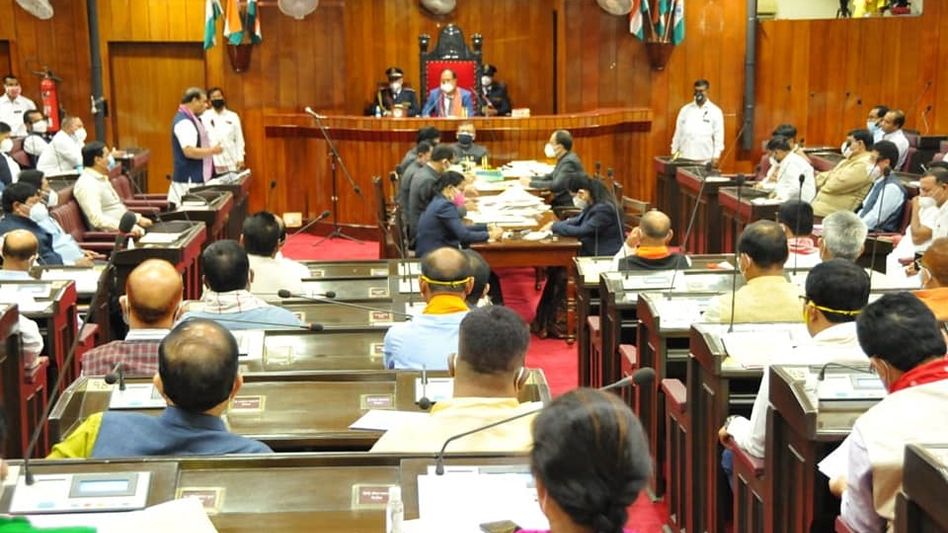 CM Sarma congratulates Biswajit Daimary on being elected as 15th ALA speaker CM Sarma congratulates Biswajit Daimary on being elected as 15th ALA speaker