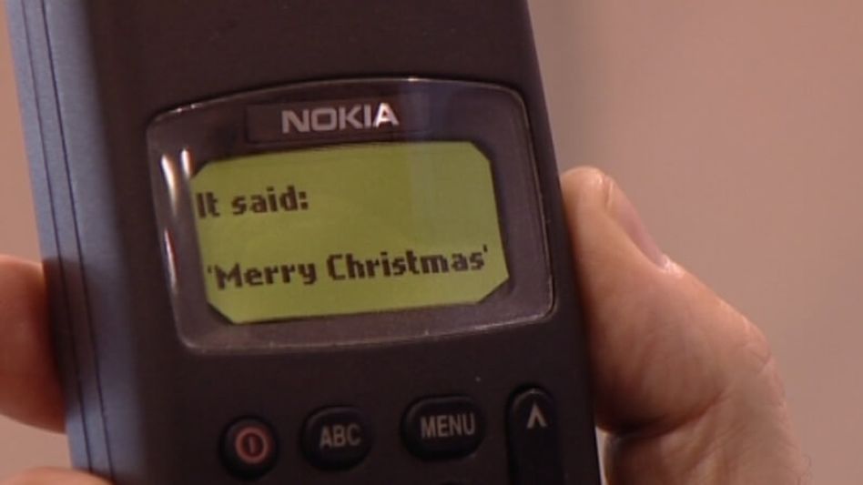 World's 1st text message reading 'Merry Christmas' sells for $120,000 in Paris auction World's 1st text message reading 'Merry Christmas' sells for $120,000 in Paris auction