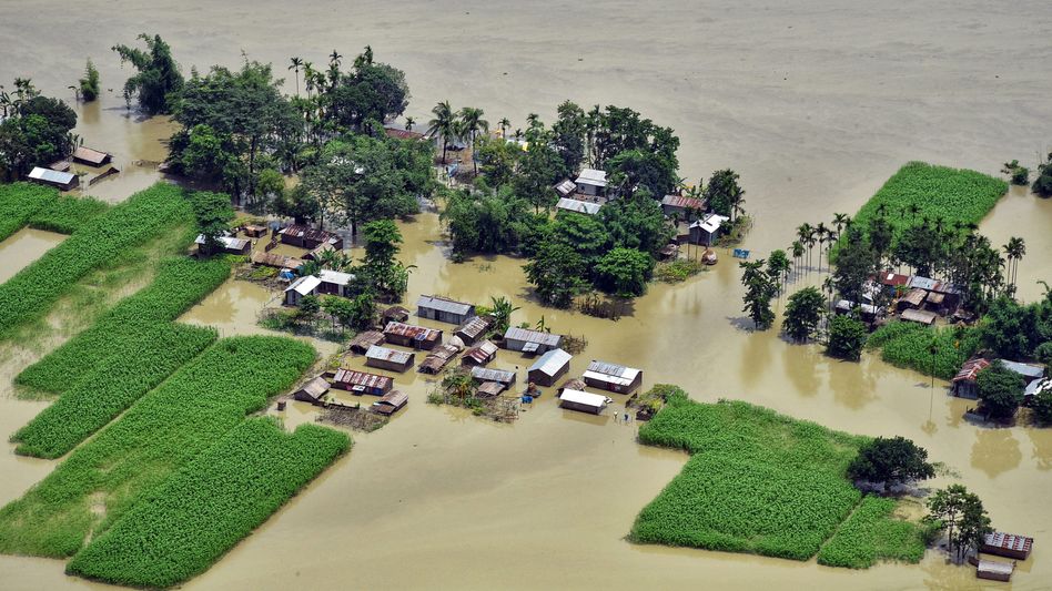 Assam flood: 28 districts along with 2,930 villages affected as of now Assam flood: 28 districts along with 2,930 villages affected as of now