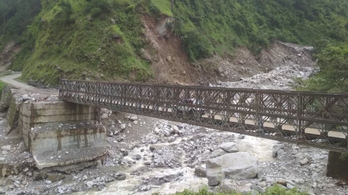 BRO constructs 180-feet bailey bridge in 3 weeks in Uttarakhand