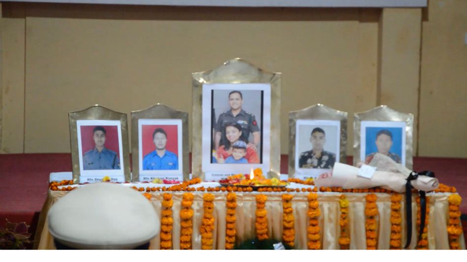 Mizoram: Memorial service to honour martyrs of 46 Assam Rifles held in Aizawl Mizoram: Memorial service to honour martyrs of 46 Assam Rifles held in Aizawl