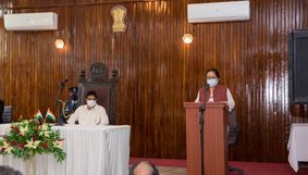 MIZORAM: Vanlaltlana takes oath as the new member of Mizoram Public Service Commission MIZORAM: Vanlaltlana takes oath as the new member of Mizoram Public Service Commission