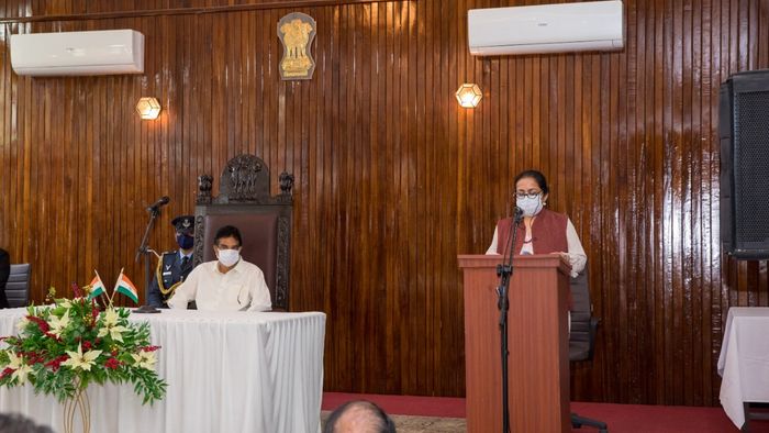 MIZORAM: Vanlaltlana takes oath as the new member of Mizoram Public Service Commission