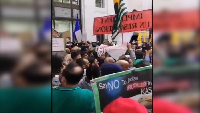 Indian High Commission Protests