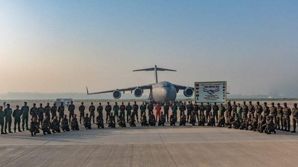 Indian Army contingent departs for Indo-US Joint Military Exercise in Alaska Indian Army contingent departs for Indo-US Joint Military Exercise in Alaska