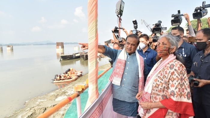 Assam: Union FM Nirmala Sitaraman approves new bridge over Brahmaputra