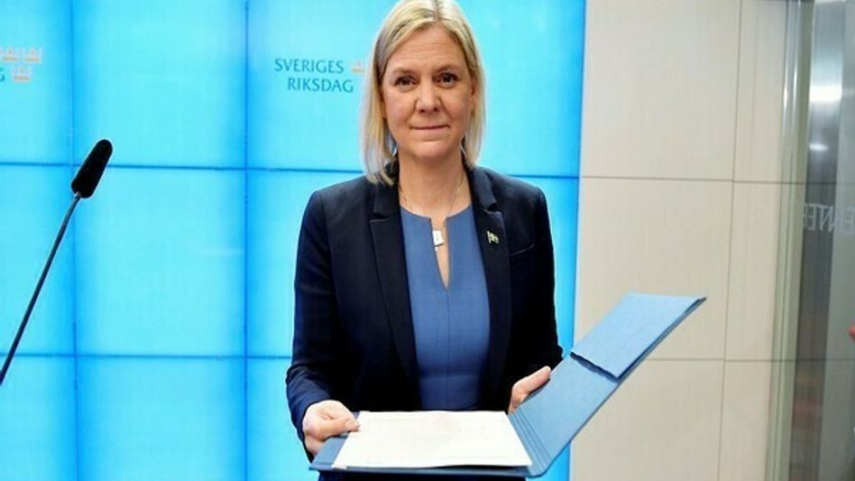 1st female Swedish PM Andersson resigns hours after being voted in 1st female Swedish PM Andersson resigns hours after being voted in
