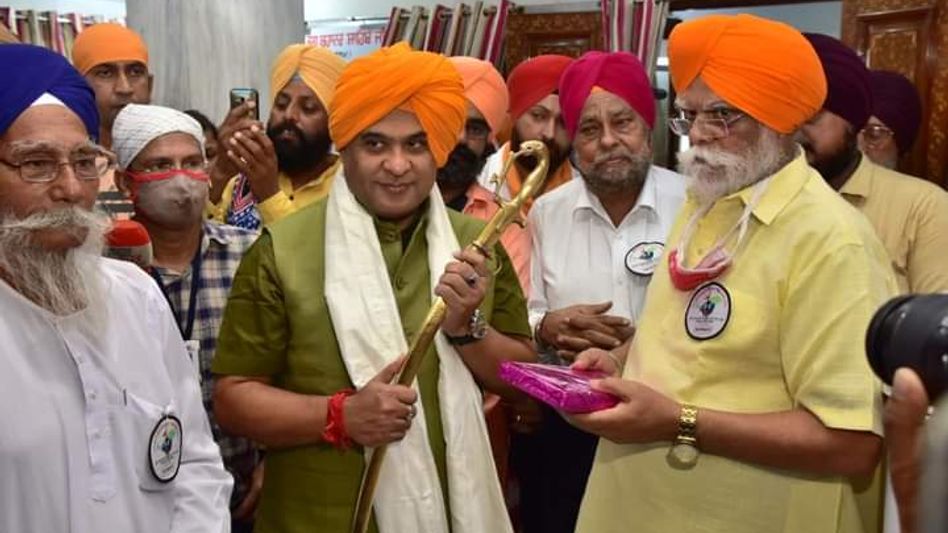Assam: CM Himanta Biswa Sarma attends Durga Puja celebrations in Dhubri Assam: CM Himanta Biswa Sarma attends Durga Puja celebrations in Dhubri