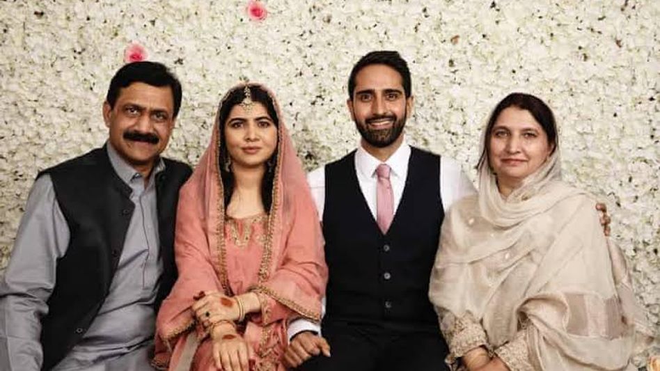 Nobel Peace Prize winner Malala Yousafzai ties knot in Britain Nobel Peace Prize winner Malala Yousafzai ties knot in Britain