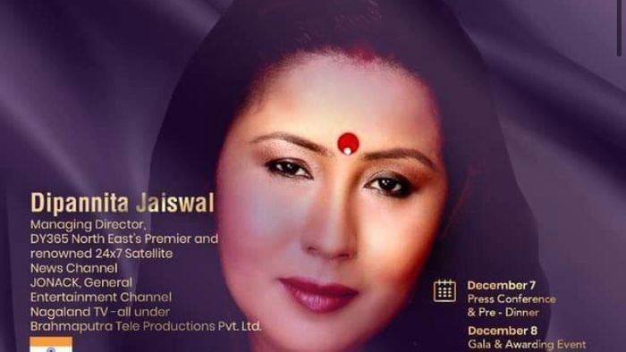 Assam: DY365 Director Dipannita Jaiswal receives International honour in Dubai
