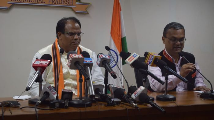 Arunachal: Union Minority Affairs Minister creates awareness about scheme under ministry in Itanagar