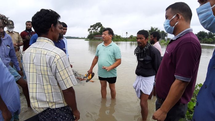 Chandan Brahma Assam Floods