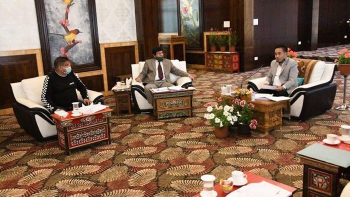 Cabinet meeting in Sikkim